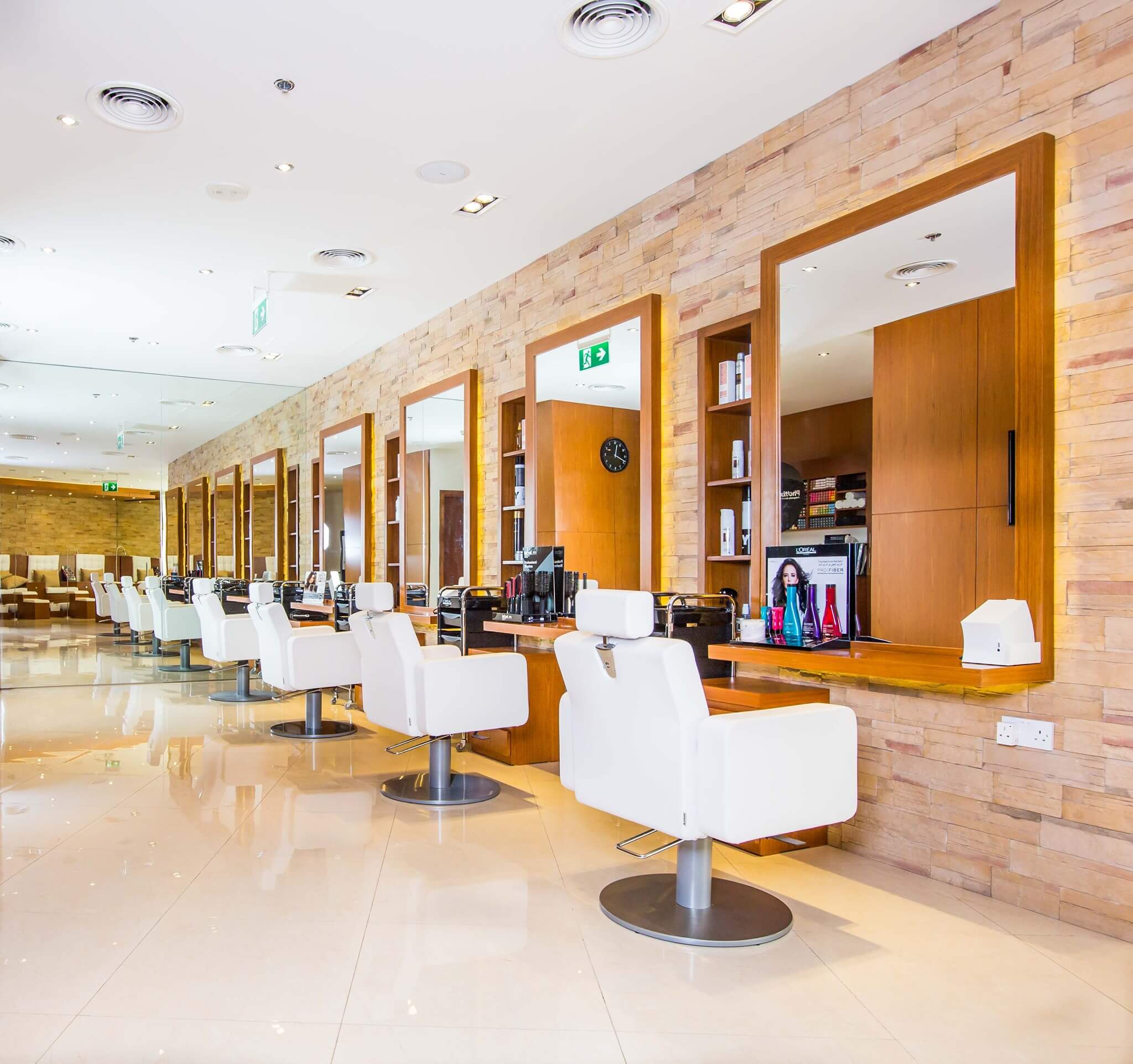 Beauty salon services